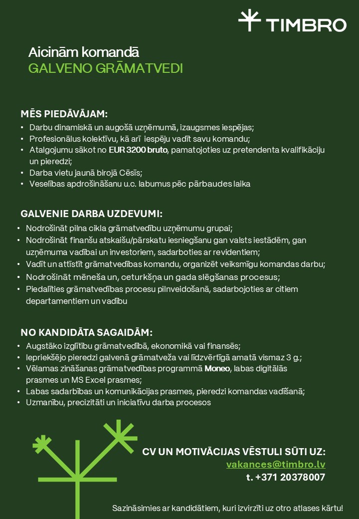 Galvenais grāmatvedis
